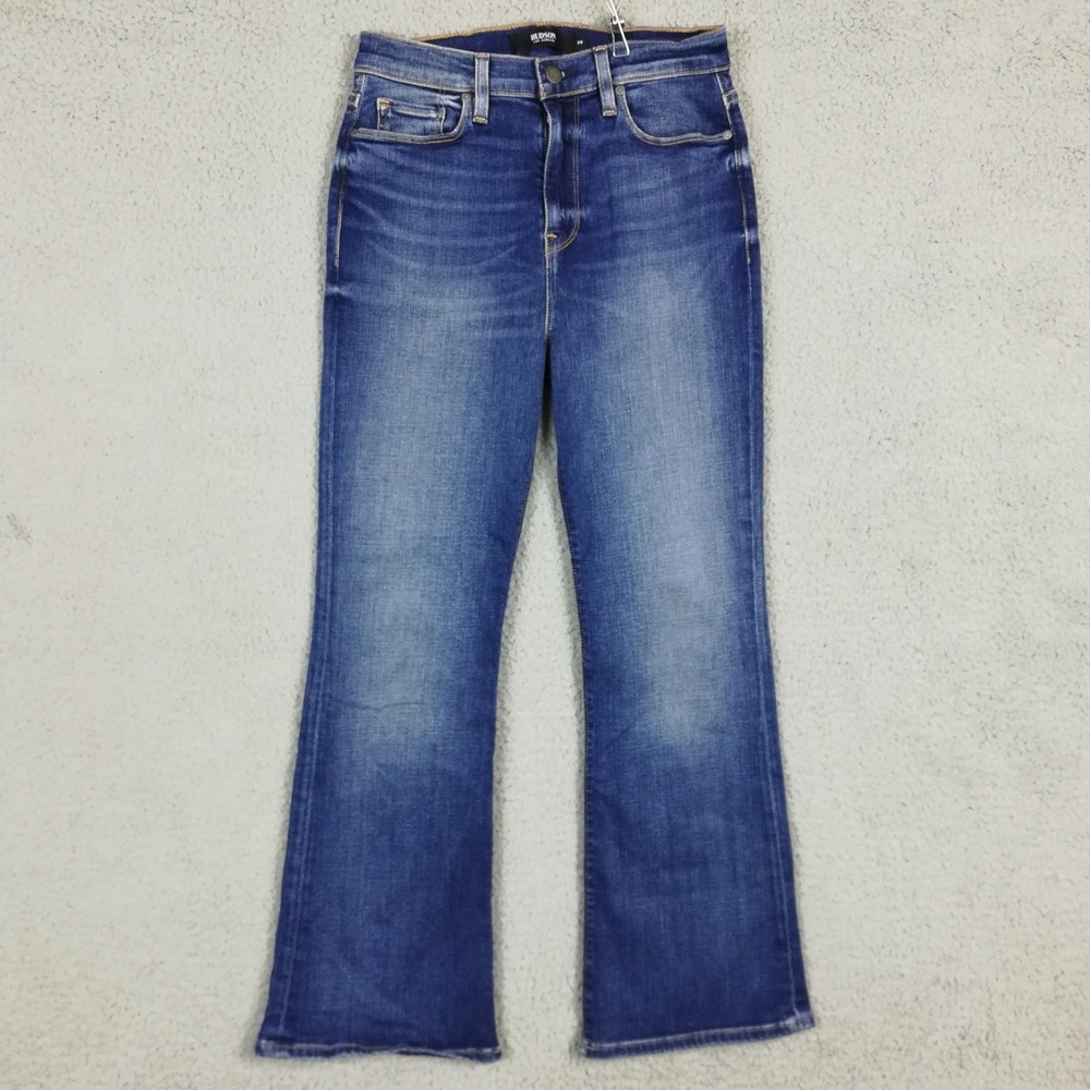Hudson Womens Jeans Holly Flare Blue Denim Medium Wash High Rise 26